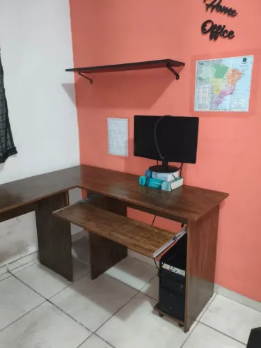 Mesinha de escritório, estudos, computador, leitura, home office
