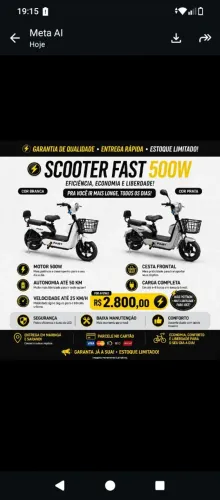 Scooter fast 500w