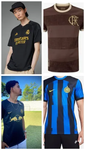 Kit 4 Camisas Tai 1:1 Tamanho GG- Queima de Estoque