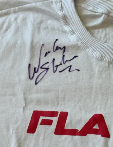 Camisa Flabet autografada por Wesley Safadão