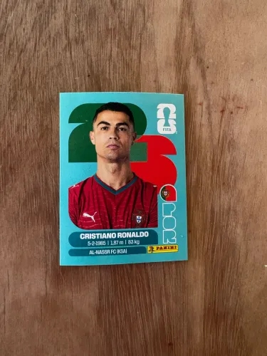 Figurinha Cristiano Ronaldo POR15