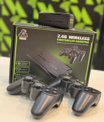 Game Stick 2.4G com 2 Controles