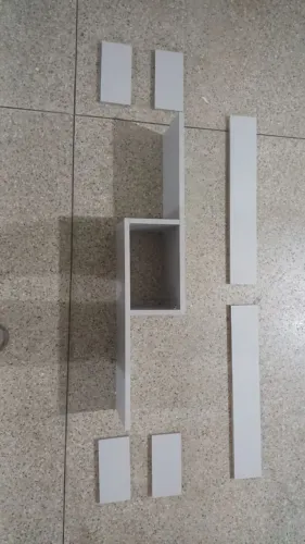 Kit rack com prateleiras em MDF....