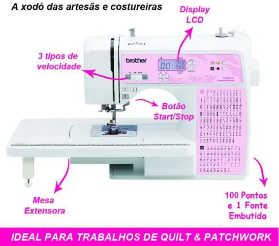 Máquina de costura Brother SQ9100
