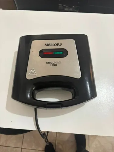 Sanduicheira e grill Mallory Grillmax Inox