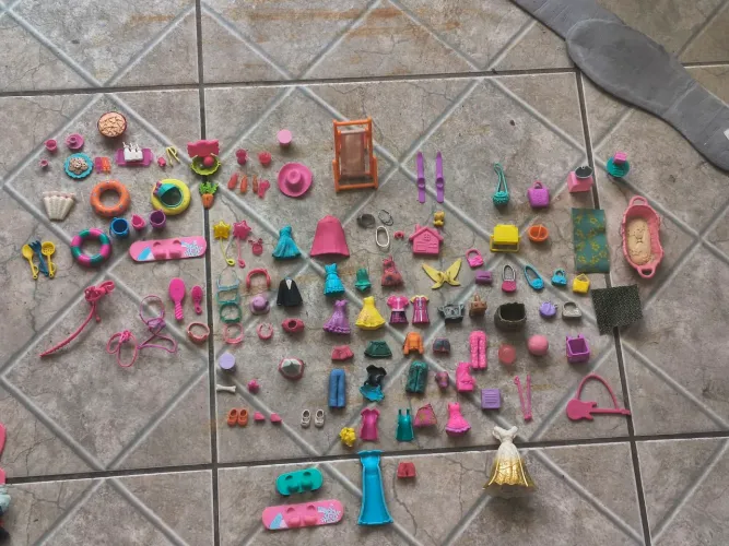Itens e acessórios de Polly Pocket