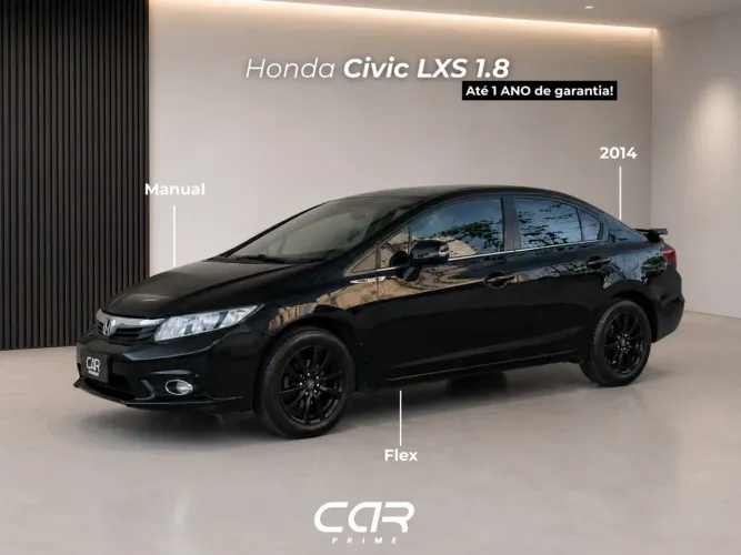 Honda Civic Sedan LXS 1.8/1.8 Flex 16V Mec. 4P 2014