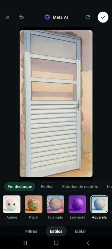 Porta semi novo