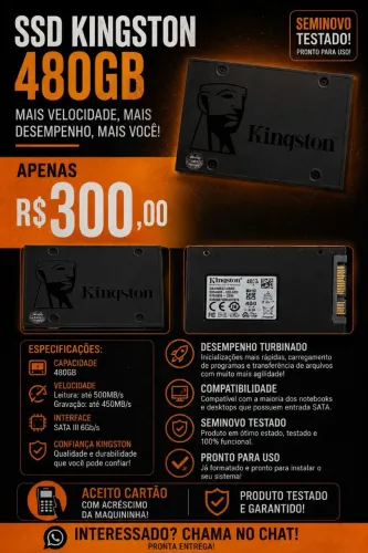 SSD KINGSTON 480GB