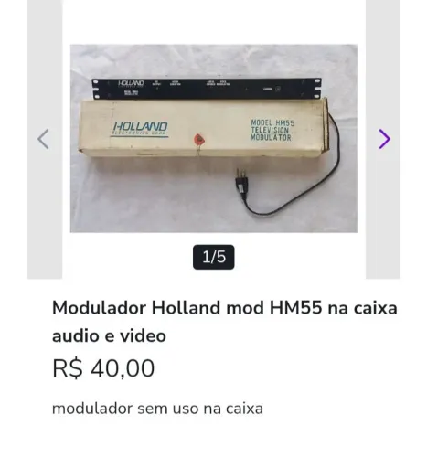 Modulador novo