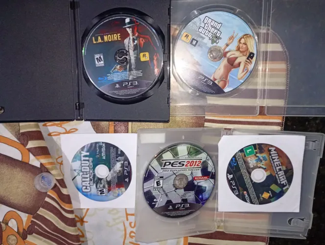 Lote de jogos de PlayStation 3