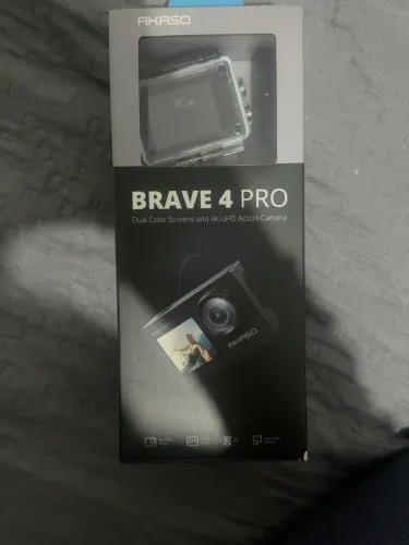 Câmera AKASO Brave 4 Pro 4K + MicroSD 128GB