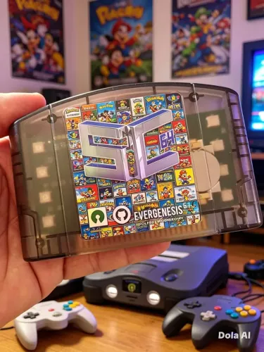 Everdrive para N64 já com jogos
