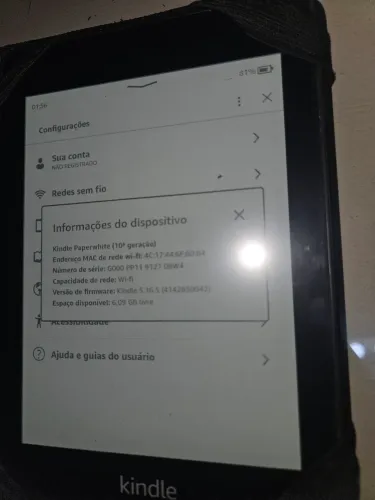Kindle Paperwhite 10 geração