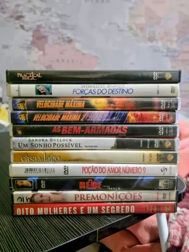 Lote De Dvd Sandra Bullock - 10 Filmes