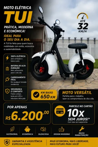 Moto elétrica TUI