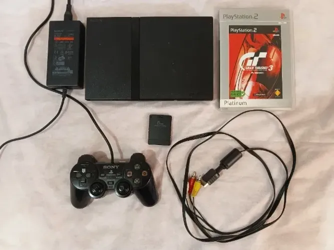 PS2 com controle original