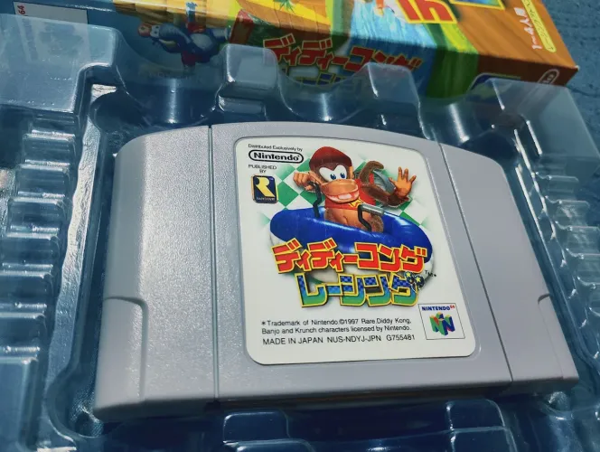 Diddy Kong Racing Japonês original na caixa sem manual