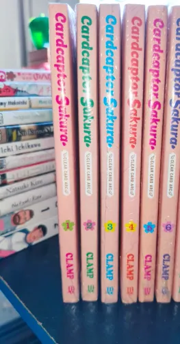 Sakura Card Captors Clear Card vol 1 até o 6