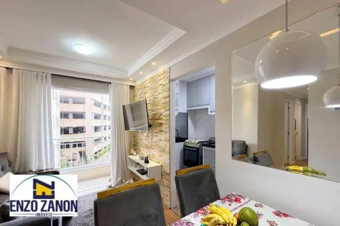 Apartamento mobiliado com 2 dormitórios para alugar, 49 m² - Ferrazópolis - São Bernardo d