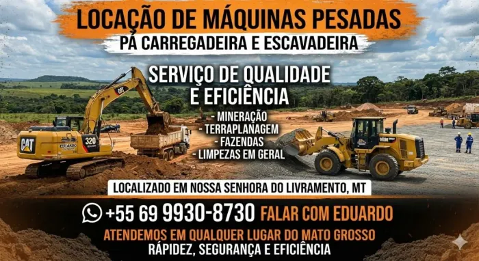Serviços máquinas