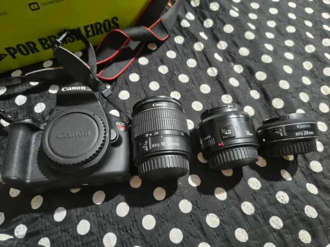 Canon T5 + acessórios
