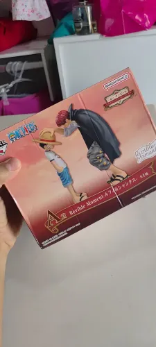 SHANKS E LUFFY REVIBLE MOMENT ICHIBAN KUJI ORIGINAL