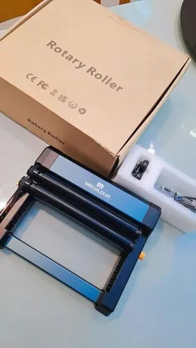 Eixo rotativo M2 mecolour para gravadora laser