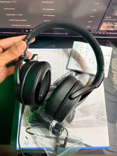 Fone sennheiser hd400s (novo)