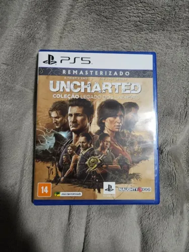 Uncharted Coleção Legado dos Ladrões - PS5 (LACRADO)