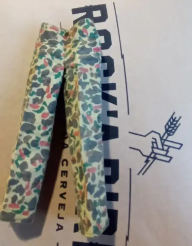 Calça camuflada Falcon brinquedo Estrela antigo anos 70 original