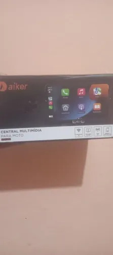 Central multimídia moto