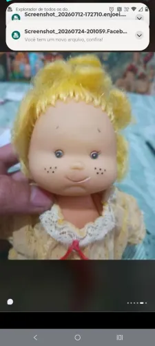 Boneca bananinha anos 80