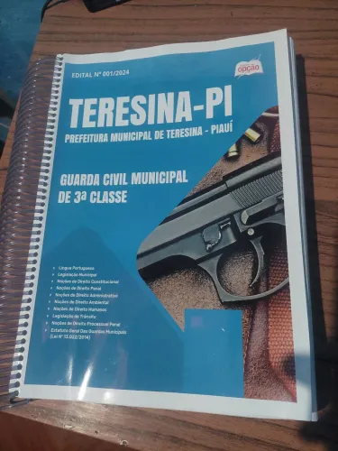 Apostila concurso guarda municipal 