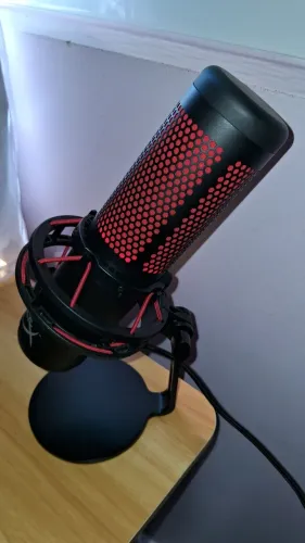 Microfone Condensador Gamer HyperX QuadCast USB