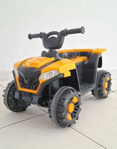 Quadriciclo Elétrico Infantil 6v Laranja