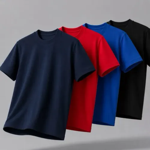 Kit 4 Camisetas Lisas Básicas UNISSEX 100% Algodão Fio 30.1 Camisa Lisa Confortável