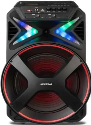 CAIXA DE SOM MONDIAL CM400 ? 400W DE POTÊNCIA!