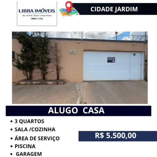 IMOBILIÁRIA LIBRA IMÓVEIS ALUGA CASA