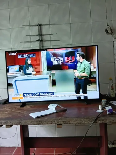 TV fullhdtv 43 polegadas 1400 nota fiscal e caixa