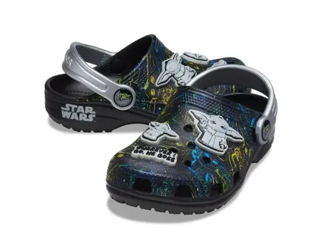 Crocs Classic StarWars Grogu K NOVO - 100% Original | Preto No.28