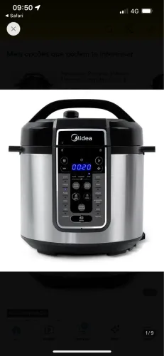 Panela de pressão elétrica