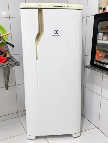 Geladeira Electrolux Cycle Defrost 240L Degelo Prático Uma Porta Branca