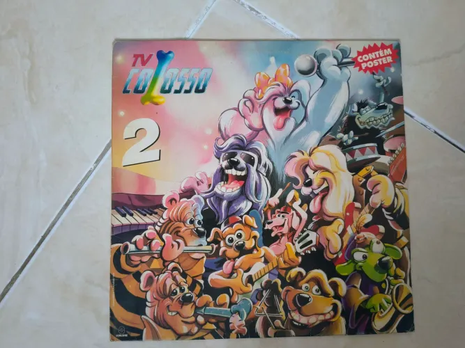 Raridade! Vinil TV Colosso 2 Original - Nostalgia Pura dos Anos 90