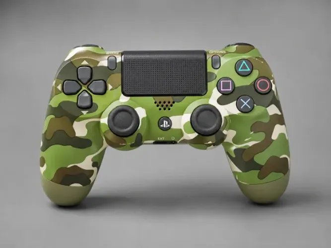 Controle Original Sony DualShock 4 PS4 Camuflado Verde | Sem Fio Bluetooth