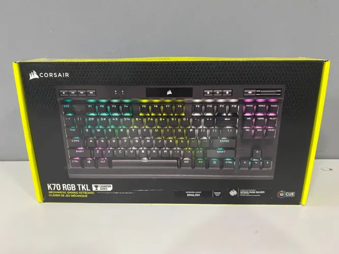 Teclado Mecânico Gamer Corsair NOVO