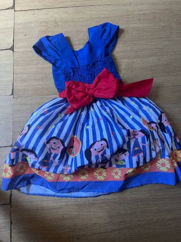 Vestido de tema show da lunna