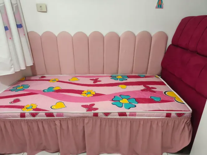 Cama Bibox Solteiro com Baú + Bicama + Colchões D28 + Cabeceira Baú - Ótimo estado