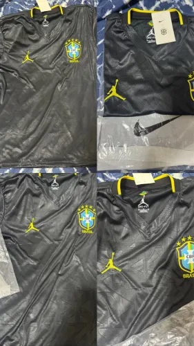 Camisa do Brasil preta