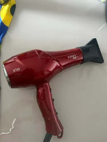 Secador Taiff Red Ion 127V - Pouco uso, ótimo estado